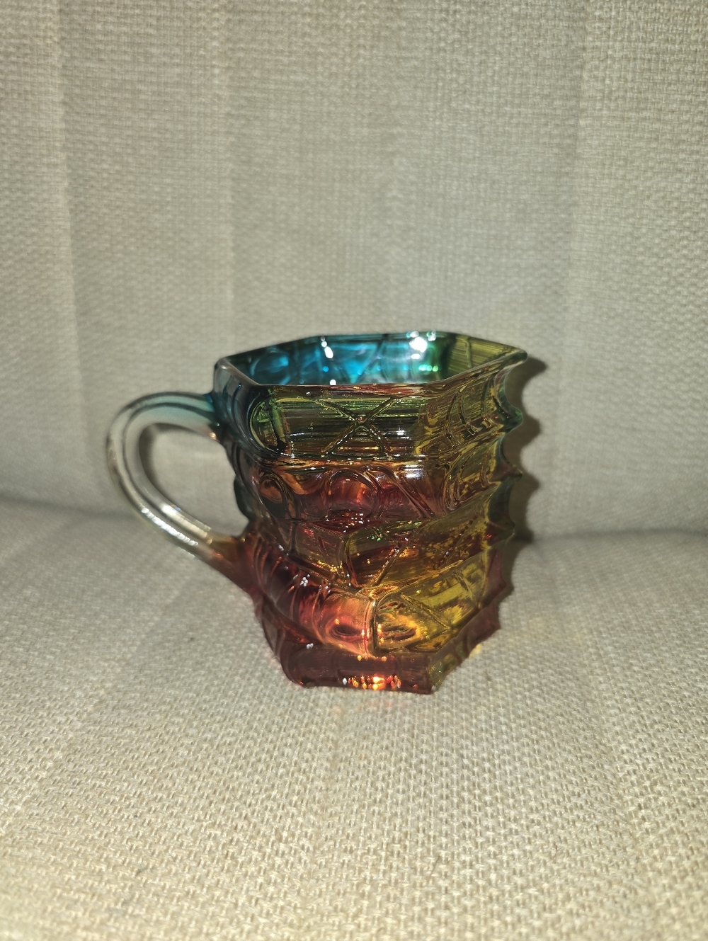 Stacked Books Glass Mug Novelty Book Lover Coffee Tea Cup